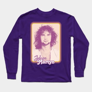 John Martyn // Retro Style Folk Music Lover Design Long Sleeve T-Shirt